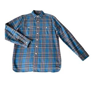 Ralph Lauren Blue and Red Plaid Casual Shirt